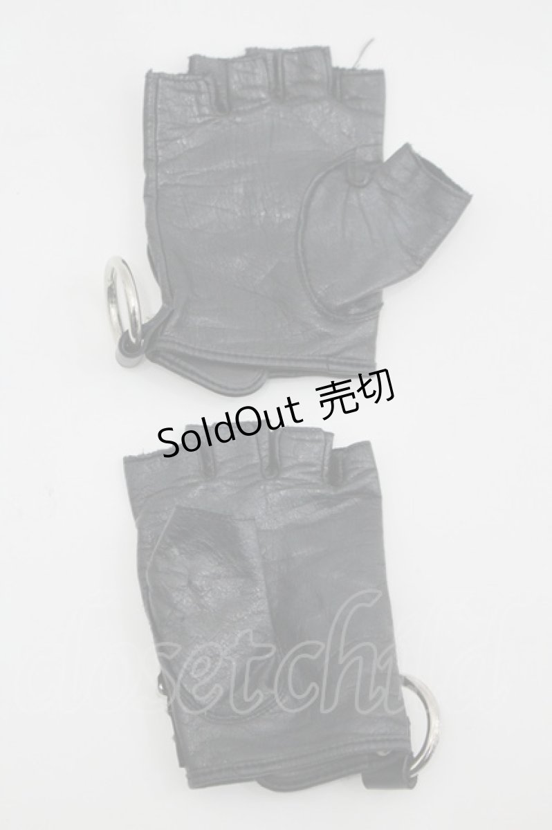 画像2: SEX POT ReVeNGe / グローブ  黒 I-26-03-14-121-SP-ZA-TE-ZI (2)