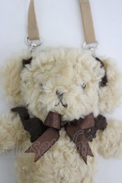 画像3: BABY,THE STARS SHINE BRIGHT / くまくみゃBagミニミニ  ミルクティー×茶 I-26-03-14-122-BA-BG-TE-ZI