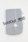 m petit by misako / NINA'Sコラボ フラグメントケース  ブルー I-26-03-14-123-LO-ZA-HR-ZI