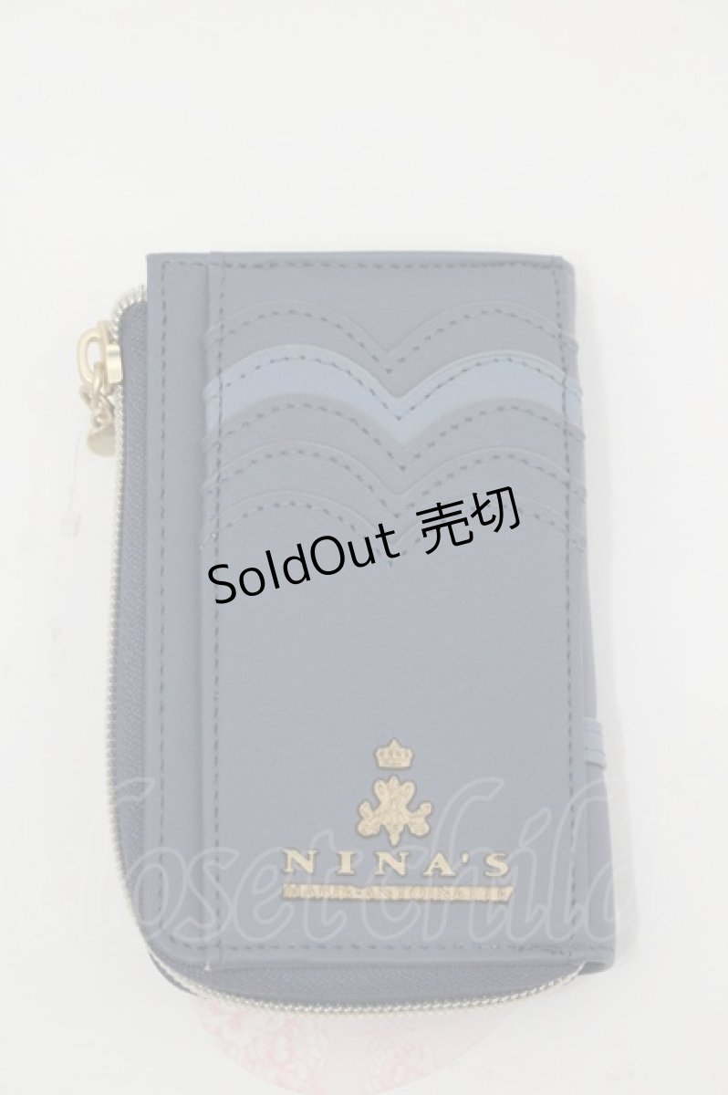 画像2: m petit by misako / NINA'Sコラボ フラグメントケース  ブルー I-26-03-14-123-LO-ZA-HR-ZI (2)