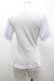 画像2: Fi.n.t / 袖シフォンプリントTシャツ F ブルーグレー I-26-03-14-012-CA-TS-TE-ZI (2)
