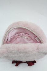 画像3: m petit by misako / AM*クマサンポーチ  ピンク I-26-03-14-125-LO-ZA-TE-ZT651 (3)