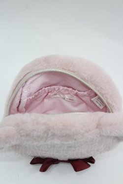 画像3: m petit by misako / AM*クマサンポーチ  ピンク I-26-03-14-125-LO-ZA-TE-ZI