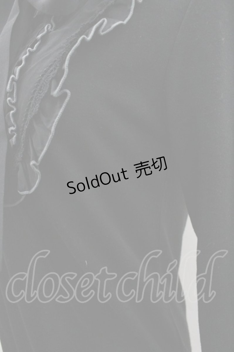 画像3: axes femme / ボータイ付きブラウス風プルオーバー M 黒 I-26-03-14-014-AX-TO-TE-ZI (3)