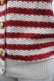 画像3: Fi.n.t / ボーダーカーディガン  赤×オフ I-26-03-14-015-CA-TO-TE-ZI (3)