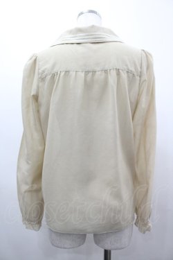 画像2: Fi.n.t / タイ付きライン衿ブラウス F ベージュ I-26-03-14-002-CA-BL-TE-ZI