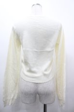 画像2: Fi.n.t / ハートカットワークカーディガン F アイボリー I-26-03-14-016-CA-TO-TE-ZI (2)