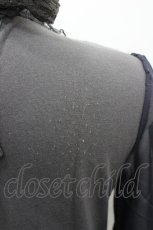 画像3: axes femme / 異素材使いブラウス風プルオーバー M グレー I-26-03-14-017-AX-TO-TE-ZI (3)