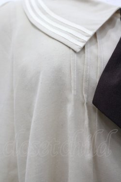 画像3: Fi.n.t / タイ付きライン衿ブラウス F ベージュ I-26-03-14-002-CA-BL-TE-ZI