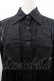 画像3: ATELIER PIERROT / ラメチュールジャケット重ね風ブラウス  黒 I-26-03-14-019-EL-BL-SA-ZI (3)