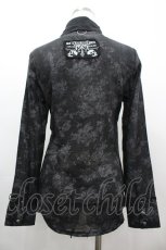 画像2: SEX POT ReVeNGe / ガーゼフリルスタッズシャツ M 黒 I-26-03-14-021-SP-BL-TE-ZI (2)