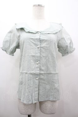 画像1: Fi.n.t / セーラーブラウス  ミント I-26-03-14-003-CA-BL-TE-ZI