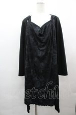 画像1: ALGONQUINS / バックプリントフード付きカーディガン F 黒 I-26-03-14-024-AL-TO-TE-ZI (1)