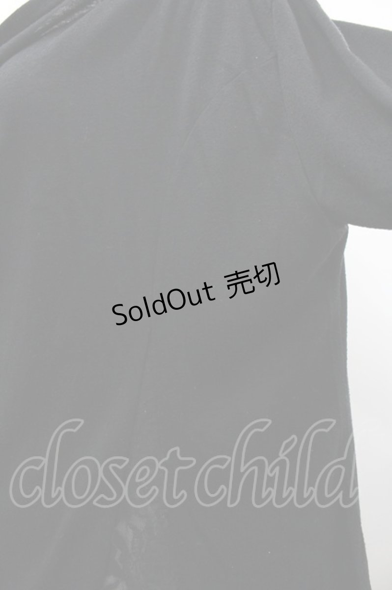 画像3: ALGONQUINS / 蝶ボタンレース切替カーディガン F 黒 I-26-03-14-026-AL-TO-TE-ZI (3)