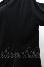 画像3: ALGONQUINS / 蝶ボタンレース切替カーディガン F 黒 I-26-03-14-026-AL-TO-TE-ZI (3)