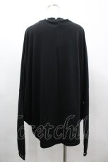 画像2: SEX POT ReVeNGe / /スタッズロングカーディガン M 黒 I-26-03-14-027-SP-TO-TE-ZI (2)