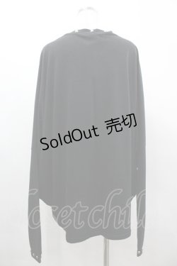 画像2: SEX POT ReVeNGe / /スタッズロングカーディガン M 黒 I-26-03-14-027-SP-TO-TE-ZI