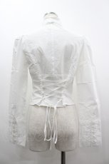 画像2: BPN / フリルヨークブラウス M 白 I-26-03-14-028-GO-BL-TE-ZI (2)