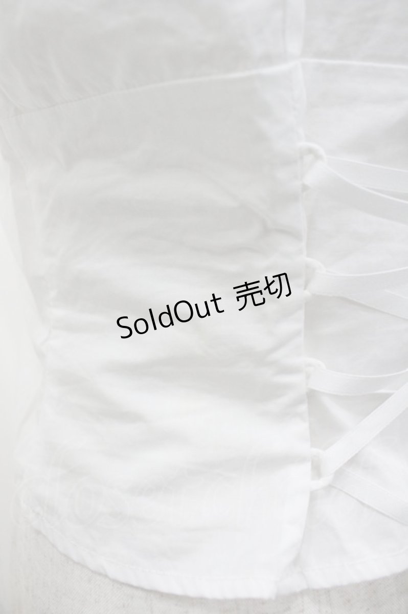 画像3: BPN / フリルヨークブラウス M 白 I-26-03-14-028-GO-BL-TE-ZI (3)