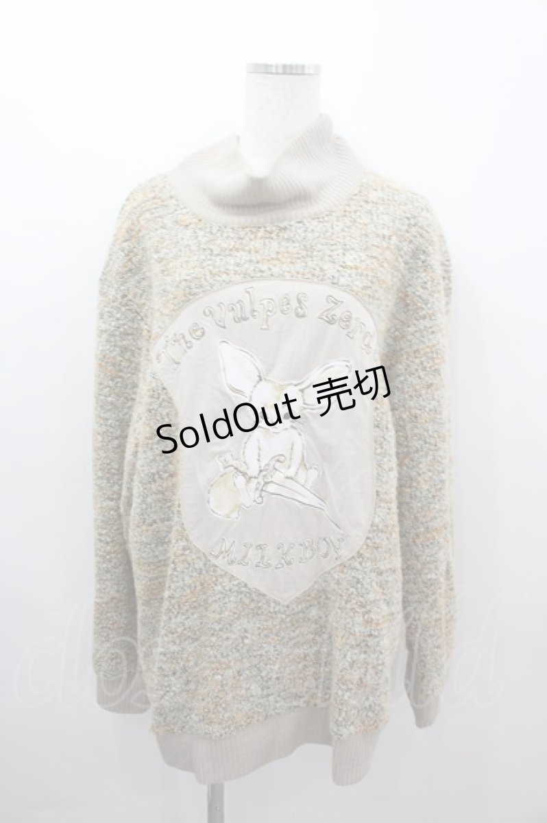 画像1: MILKBOY / FENNECスウェット  ブラウン I-26-03-16-030-MB-TO-SA-ZI (1)