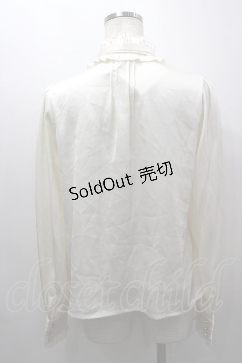 画像4: Amavel / ボウタイブラウス  生成り I-26-03-16-003-CA-BL-SA-ZI (4)