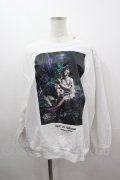 MILKBOY / JEANNE SWEAT L 白Ｘ黒 I-26-03-16-032-MB-TO-SA-ZI