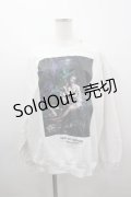 MILKBOY / JEANNE SWEAT L 白Ｘ黒 I-26-03-16-032-MB-TO-SA-ZI