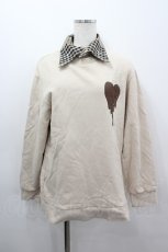 画像1: MILKBOY / MELT ハートスウェット  ブラウン I-26-03-16-034-MB-TO-SA-ZI (1)