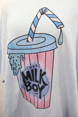 画像2: MILKBOY / drink tee XL サックス I-26-03-16-035-MB-TO-SA-ZI