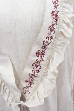 画像2: Ozz oneste / 刺繍フリル姫袖カーディガン  生成り I-26-03-16-036-OO-TO-SA-ZI (2)