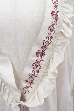 画像2: Ozz oneste / 刺繍フリル姫袖カーディガン  生成り I-26-03-16-036-OO-TO-SA-ZI