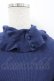 画像2: PINK HOUSE / ボタンハイネックニットトップス  ネイビー I-26-03-16-040-LO-TO-SA-ZI (2)