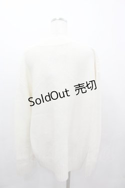 画像3: Karl Helmut / くまモチーフニットカーディガン  アイボリー I-26-03-16-042-EL-TO-SA-ZI