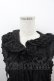 画像2: PINK HOUSE / 星形ワッペン付き配色フリルベスト  黒 I-26-03-16-043-LO-TO-SA-ZI (2)