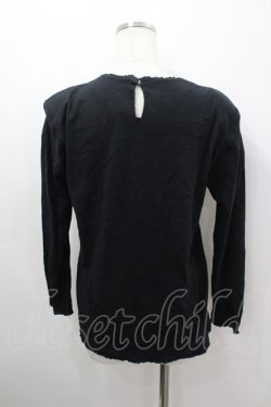 画像3: PINK HOUSE / ダブルリボンカットソー  黒 I-26-03-16-048-LO-TO-SA-ZI