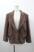 PINK HOUSE / 1つボタンジャケット  ブラウン I-26-03-16-058-LO-JA-SA-ZI
