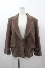 画像1: PINK HOUSE / 1つボタンジャケット  ブラウン I-26-03-16-058-LO-JA-SA-ZI (1)