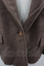 画像2: PINK HOUSE / 1つボタンジャケット  ブラウン I-26-03-16-058-LO-JA-SA-ZI (2)