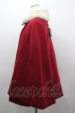 画像2: axes femme / ケープセットバッスルコート  ワイン I-26-03-16-064-AX-CO-SA-ZI (2)