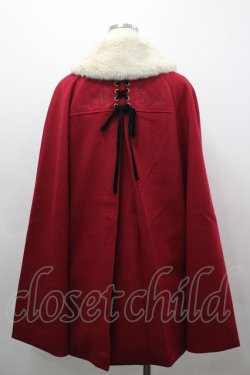 画像3: axes femme / ケープセットバッスルコート  ワイン I-26-03-16-064-AX-CO-SA-ZI