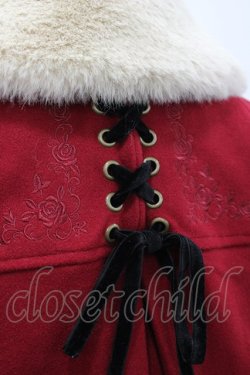 画像6: axes femme / ケープセットバッスルコート  ワイン I-26-03-16-064-AX-CO-SA-ZI