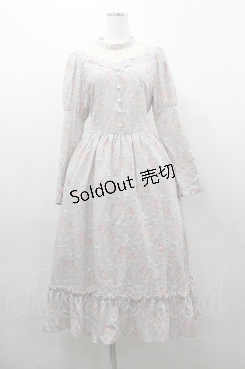 画像1: Kurumi Collaboration / KRハナジゴスリーブワンピース L ピンク I-26-03-16-067-GO-OP-SA-ZI (1)