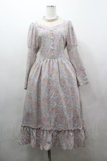 画像1: Kurumi Collaboration / KRハナジゴスリーブワンピース L ピンク I-26-03-16-067-GO-OP-SA-ZI (1)