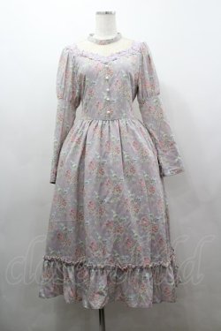 画像1: Kurumi Collaboration / KRハナジゴスリーブワンピース L ピンク I-26-03-16-067-GO-OP-SA-ZI