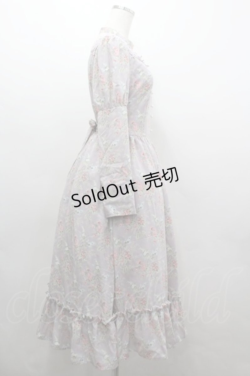 画像4: Kurumi Collaboration / KRハナジゴスリーブワンピース L ピンク I-26-03-16-067-GO-OP-SA-ZI (4)