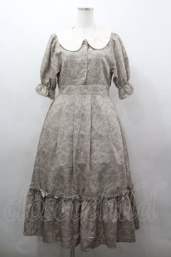 画像1: m petit by misako / NINA’Sコラボトワルドジュイワンピース M ブラウン I-26-03-16-069-LO-OP-SA-ZI