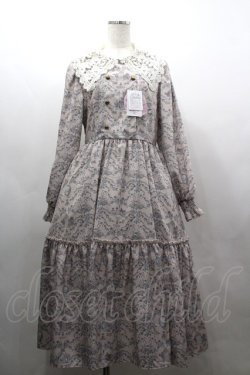 画像1: m petit by misako / トワルドジュイワンピース L ピンク I-26-03-16-070-LO-OP-SA-ZI