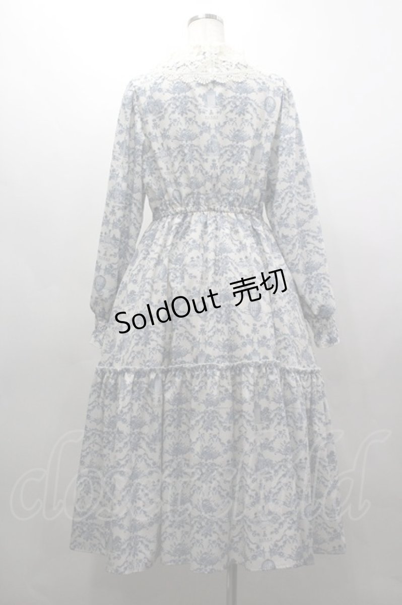 画像3: m petit by misako / トワルドジュイワンピース L 白 I-26-03-16-071-LO-OP-SA-ZI (3)