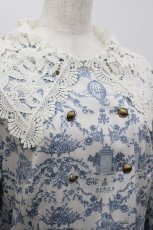 画像5: m petit by misako / トワルドジュイワンピース L 白 I-26-03-16-071-LO-OP-SA-ZI (5)