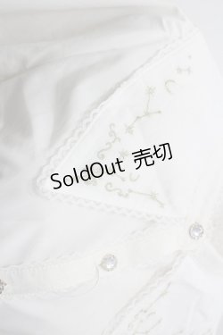 画像2: axes femme POETIQUE / シエルエトワール刺繍襟ブラウス  アイボリー I-26-03-16-008-AX-BL-SA-ZI